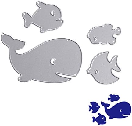 Niceskin DIY Scrapbooking Die Cutting Stencils for Album Card Crafts Paper, Carbon Steel, Silver