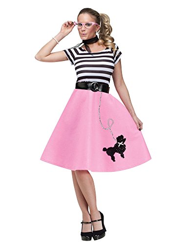 Fun World Women's 50's Poodle Dress