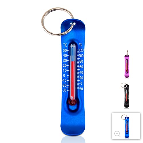 Sun Company Brrr-ometer - Snowsport Zipper Pull