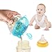 Accmor Baby Milk Powder Formula Dispenser, Non-Spill Formula Dispenser and Snack Storage Container, Blue