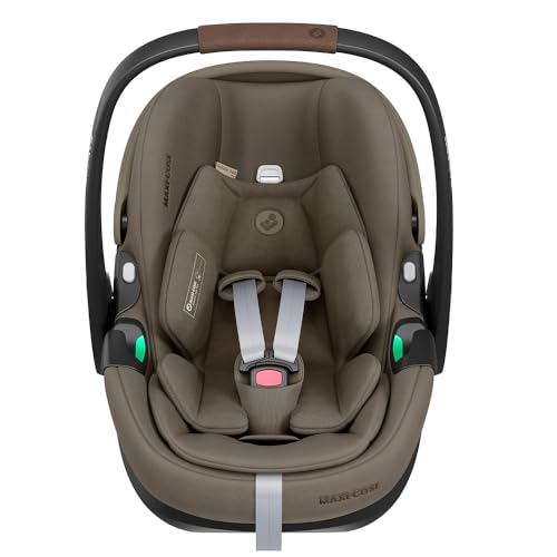 Bebê Conforto Maxi-Cosi, Pebble Pro², com Base Familyfix, Giro 360° Isofix, Twillic Truffle