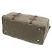 S-ZONE Travel Tote Duffel Weekender Bag Waxed Canvas Leather Carryon Luggage