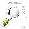Cahot-Electric-Hard-Skin-Remover-with-Vacuum-Absorption-Rechargeable-Electric-Callus-Remover-Foot-File-Pedicure-Tools-Professional-Pedi-Feet-Care-for-Cracked-Heels Cahot Electric Hard Skin Remover with Vacuum Absorption, Rechargeable Electric Callus Remover Foot File Pedicure Tools…