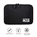 BAIGIO Black Cable Organizer Electronics Accessories Travel Bag USB Drive Bag Healthcare & Grooming Kit