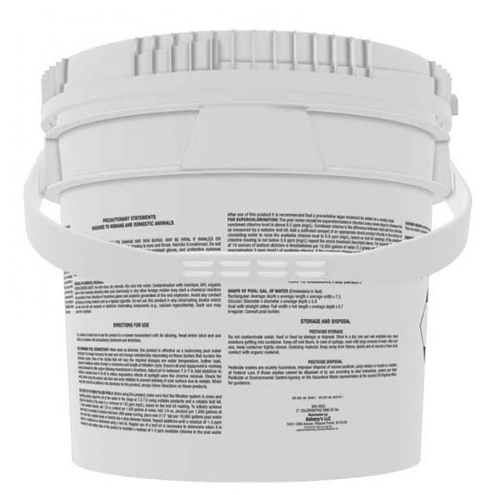 Doheny's 3 Inch Swimming Pool Chlorine Tablets ProGrade Pool