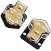 LEIGESAUDIO 0/2/4 Gauge in 4/8 Gauge AWG Out Amp Power Distribution Block for Car Audio Splitter-2 Way(2 Pack)