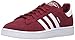 adidas Originals Men's Campus Fashion Sneaker, Collegiate Burgundy/White/White, 11 M US