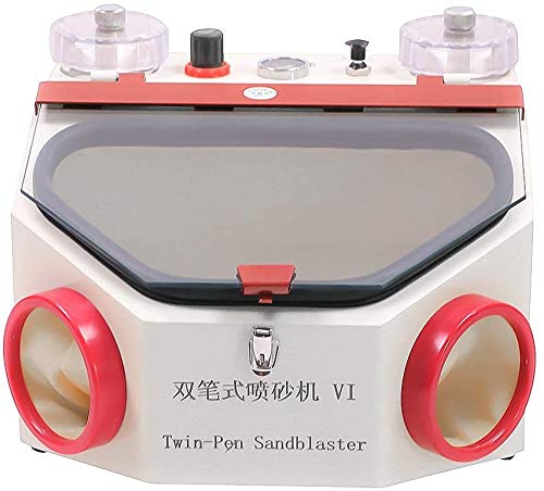 Mike Dental Double Pen Fine Sand Blasting Machine Lab Sandblaster Machine