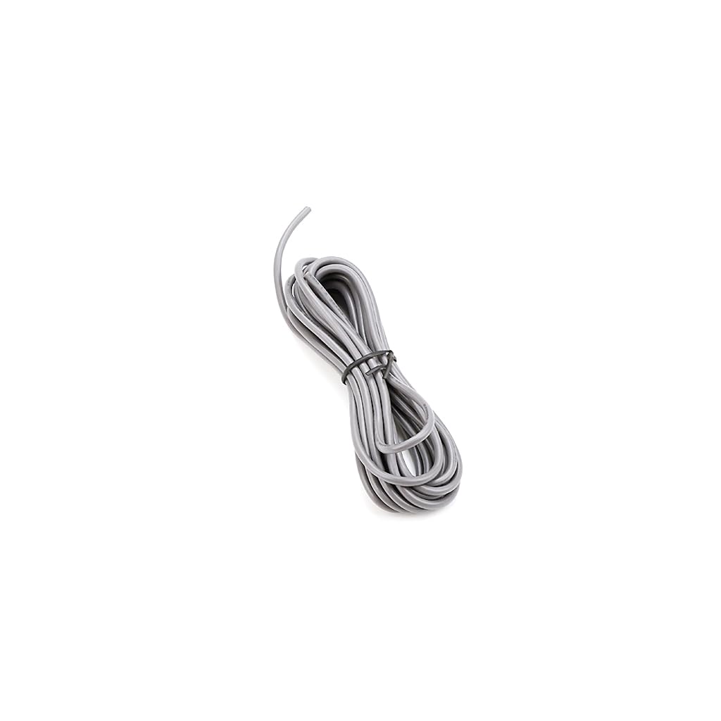 Alnicov 2 Conductor Shielded Wire Guitar Circuit Hookup Wire Wiring Pickup Cable Gray