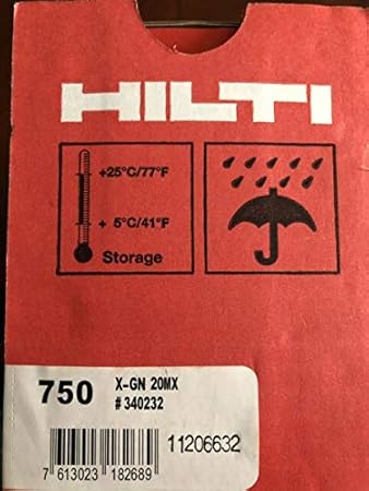 Hilti Gx 3 Pins Fuel Cells 4500 3 4 Pins 6 New Gc 41 Fuel Cells X Gn mx Amazon Com