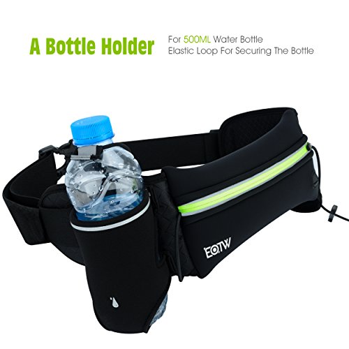 Marsupio Sportivo Impermeabile - 4 Tasche, Regolabile, Per Corsa, Ciclismo, Trekking