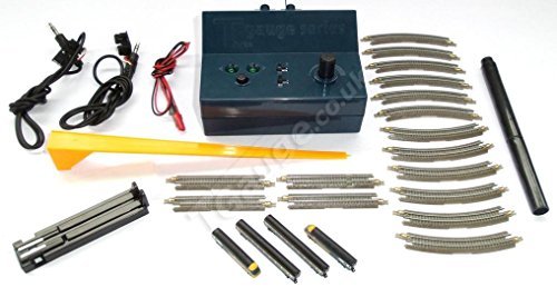 T Gauge Model Trains 1:450 Scale BR Inter-City 125 HST Starter Set w/132.5mm Loop Track