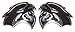 RH Side Hellcat Emblem Direct OEM Fit Replacement for Dodge Mopar 68269896AA / 68269897AA SRT SRT8 RIGHT Fender