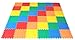 eWonderWorld 36Piece Extra Thick Non-Toxic Kids & Toddlers Interlocking Puzzle Foam Play Mat