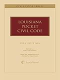 Louisiana Pocket Civil code, 2016 Edition