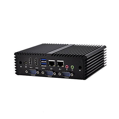 Barebone Desktop Pc Q450PY Intel Core I5-4300Y(3M Cache, Up to 2.30 Ghz) Barebones 2 LAN,2 Hd Video,4 Com,6 USB,Support Windows Os/Linux
