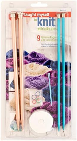 Boye Yarn Knitting for Beginners Kit, 9 