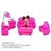 BeYumi 130 Pcs Doll Clothes Set for Dolls Include Random 16 Pack Party Gown Outfits + 10 Pairs of Shoes + 104 Pcs Doll Accessories for Various Doll, Great Gift for Girls