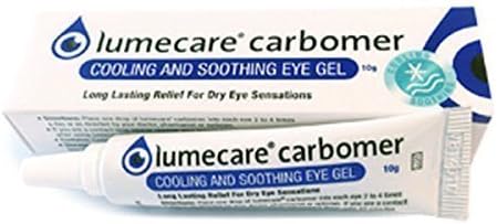 Lumecare Carbomer soothing eye gel 3 x 10g tubes BULK BUY by Unknown