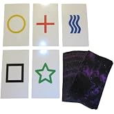 1PK E02C Low Cost Zener Style UNMARKED ESP Testing Cards - not Marked - not a Magic Trick