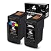 IKONG Remanufactured Ink Cartridge Replacement for Canon PG-240XL CL-241XL 240XL 241XL Work with Canon PIXMA MG3620 MG3520 MG3220 MG2220 MG2120 MX532 MX472 MX432 MX452 MX522 TS5120 MX392 Printer