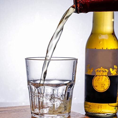 Cabilock 6 Stücke Trinkgläser 35ml Cocktailgläser Wassergläser Whisky Gläser Weingläser Glas Eisschalen Eisbecher… – Bild 3