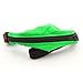 Kids SPIbelt No-Bounce Belt with Hole for Insulin Pump, Medical Devices or Headphones for Active Kids! (Lime with Black Zipper)
