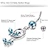 ORAZIO 5PCS 14G Belly Button Ring for Women Stainless Steel Dangle Navel Rings Screw Body Piercing
