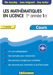 Les  mathématiques en licence, 1re année