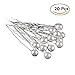 20PCS Fashion Bridal Wedding Prom White Pearl Silver Hair Pins Clips Barrette Hairpins Hair Style Accessories
