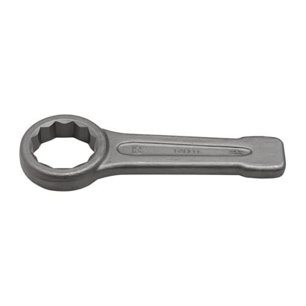 Bahco 7444SG-Z-1.1/16 12-Points Ring End Slogging Wrench, Grey, 1 1/16-Inch
