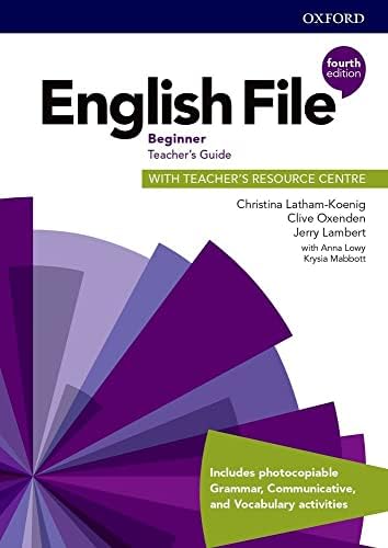 English file 4th edition beginner; workbook with key: Latham