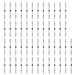 50pcs Solder Seal Wire Connector, Sopoby Solder Seal Heat Shrink Butt Connectors Terminals Electrical Copper White