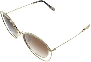 Download Amazon Com Miu Miu Mu 59vs Zvn6s1 Gold Metal Butterfly Sunglasses Brown Gradient Lens Clothing