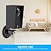 Compatible with Wyze Cam Pan Wall Mount, Weather Proof Anti-Sun Glare and UV Protection Outdoor/Indoor Adjustable Bracket with Protective Skin Case for Wyze Cam Pan 1080p Security Camera