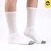 WANDER Men's Cotton Cushion Crew Socks Moisture Wicking for Running Hiking Everyday (8 Pairs)