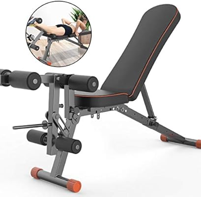 Bancos Mancuerna Banco Banco Home Fitness Multifuncional Plegable ...