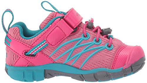 Keen Baby Chandler CNX Hiking Shoe Bright Pink/Lake Green 6 M US Toddler - Thumbnail 6