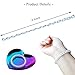 20pcs Spiral Hair Ties No Crease Coil Hair Ties Thin Colorful Hair Ties Waterproof Elastic Coil Hair Ties for Women Girls