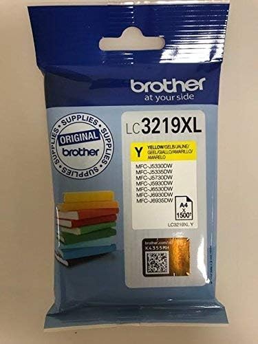 Brother Original Yellow Ink Cartridge Ballpoint for MFC-J5330DW J5930DW J6530DW