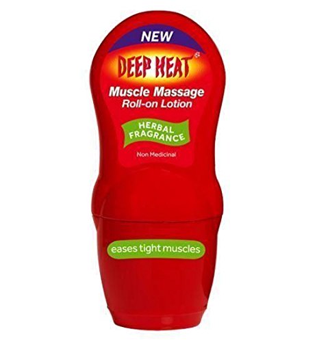 SIX Packs of Deep Heat Muscle Massage Roll-On Lotion 50ml