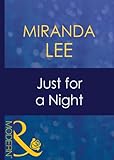 Front cover for the book Just for a Night by Miranda Lee