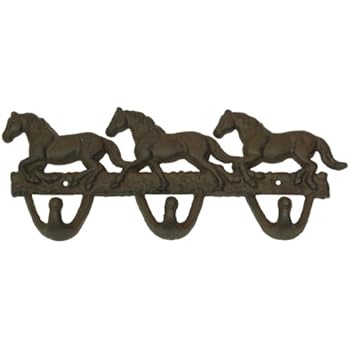 Horse Head Single Wall Hook Cowboy Western Decor 6 Tall Cheap