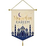 Ramadan Kareem Hanging Canvas Sign