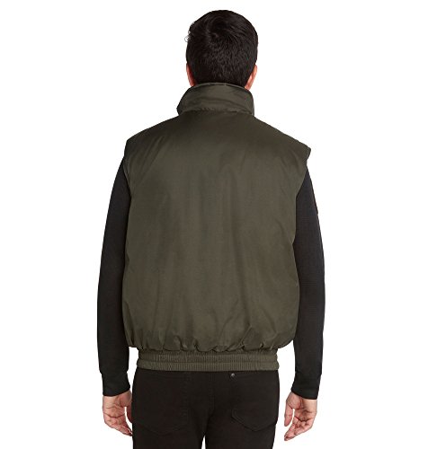 9 Crowns Men's Fishing Hunting Tactical Vest Essentials-Olive-Large