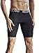 Neleus Men's 3 Pack Sport Running Compression Shorts,6012,Black,Grey,Blue,US M,EU L