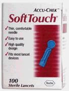 Accu-Chek SoftTouch Sterile Lancets 100 ea