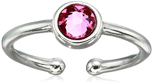 Anillo ajustable con piedra natal de octubre para mujer de Alex and Ani