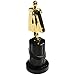 Gold Plastic Super Hero Trophy With Cape (1)