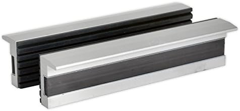Sealey Vsj125 Soft Jaws for Vices - 125Mm, White